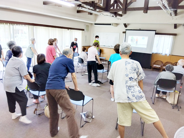 運動教室を開催しました。