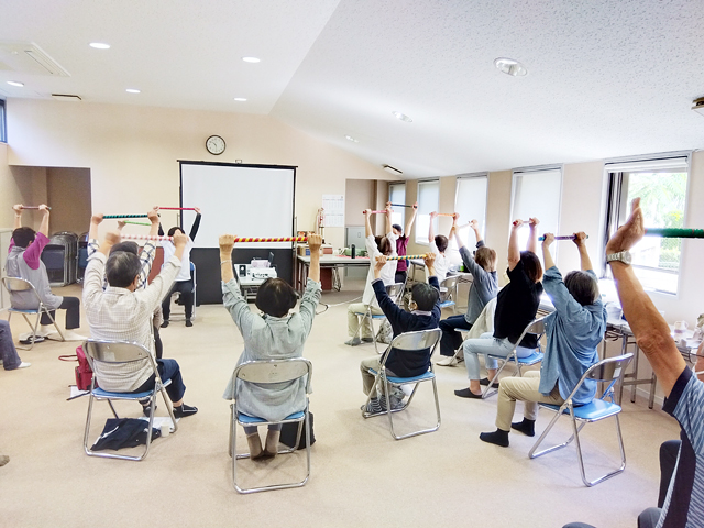 運動教室を開催しました。